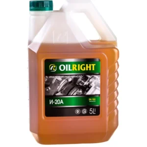 Масло веретенное И-20 А 5 л OILRIGHT