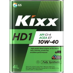 Моторное масло KIXX HD1 10W40, синтетическое, 4 л